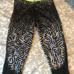 Reebok ombré crop tights